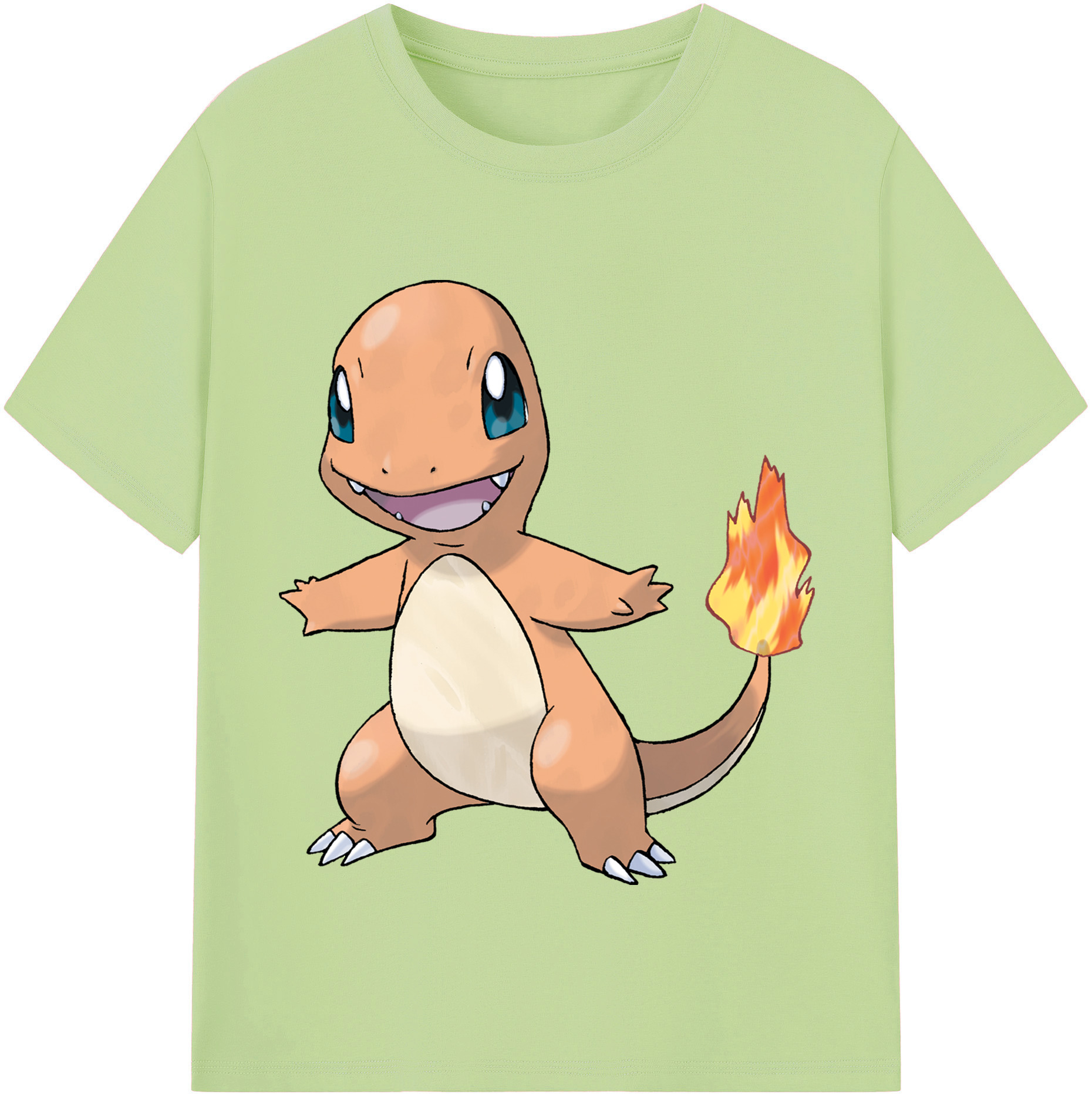 （画像用） ポケットモンスター Pokémon 綿100％半袖Tシャツ（フロントプリント）